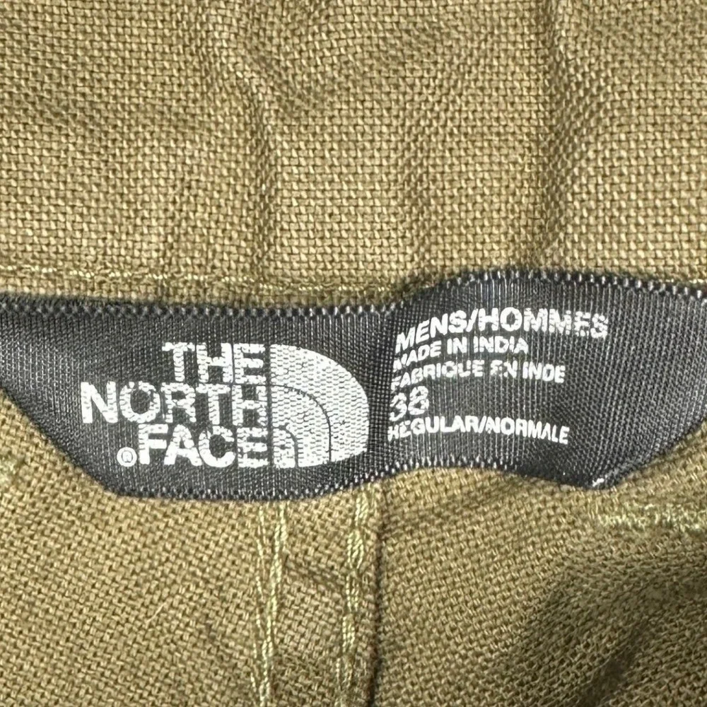The North Face Pants Mens 38 Olive Green Climbing Hiking Chino Stretch Outdoor